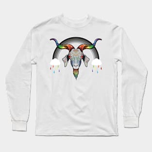 Rainbow Goat Long Sleeve T-Shirt